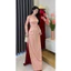 Set Áo Dài Nữ Màu Cam Pastel Ngọt Ngào Áo Dài Truyền Thống Chiết Eo Cao Giấu Bụng Tôn Dáng Thanh Lịch Quý Phái T1566G