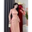 Set Áo Dài Nữ Màu Cam Pastel Ngọt Ngào Áo Dài Truyền Thống Chiết Eo Cao Giấu Bụng Tôn Dáng Thanh Lịch Quý Phái T1566G