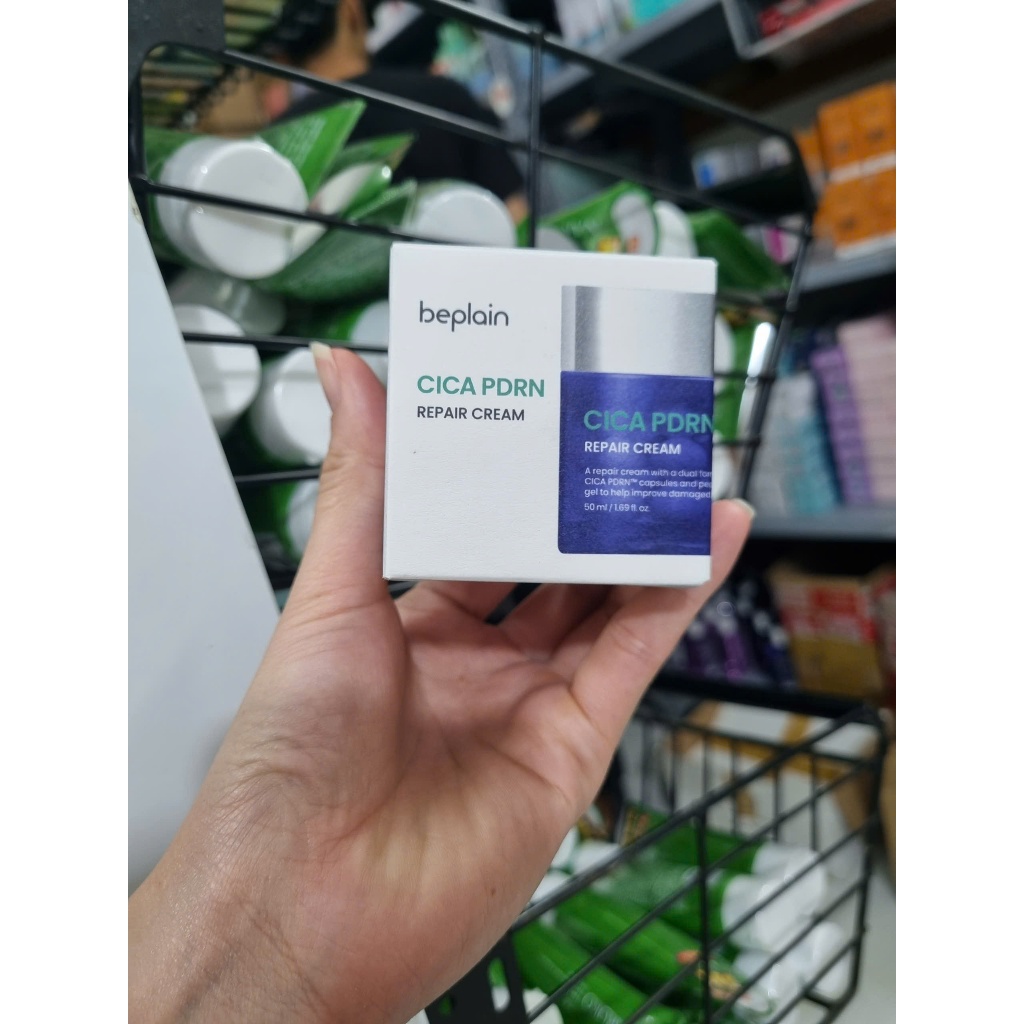 Kem dưỡng BEPLAIN CICA PDRN phục hồi, trẻ hóa làn da & cấp ẩm, đàn hồi, căng bóng 50ml