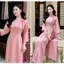 Áo Dài Cách Tân Dáng Suông Nữ Mẫu Áo Dài Nữ Đẹp Chất Vải Lụa Tuyết Co Giãn Nhẹ Đi Lễ Chùa Sự Kiện T1497G