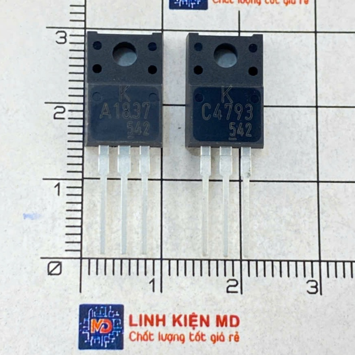 A1837/C4793 2SA1837/2SC4793 Chính hãng TOSHIBA / KEC ( 1 đôi ) | Shopee ...