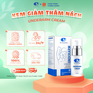Kem Giảm Thâm Nách, Mờ Thâm, Sáng Mịn, Giảm Mùi Hôi Hiệu Quả, An Toàn, Lành Tính 20ml  Dr Cosmess