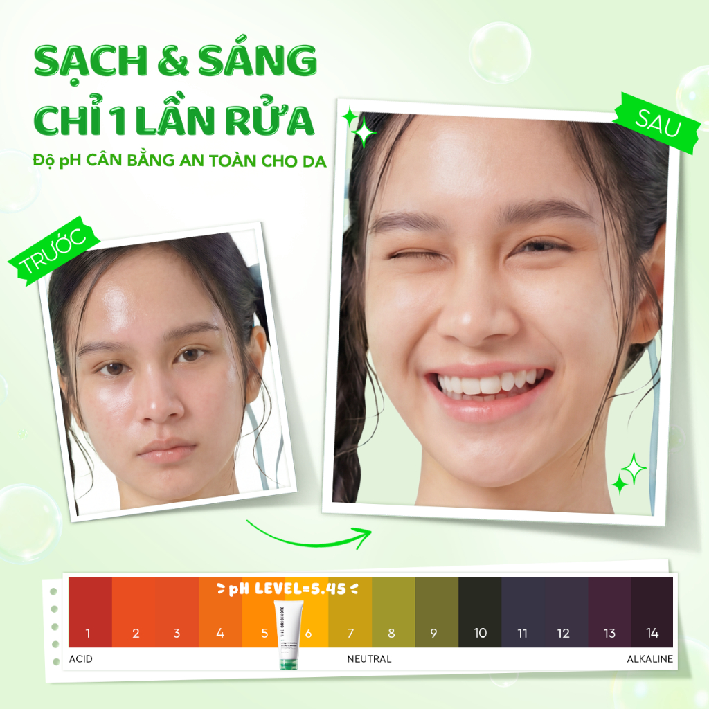[BIGGER SIZE] Sữa Rửa Mặt Low Ph The Originote Dịu Nhẹ Dưỡng Ẩm Làm Sạch Sâu Cho Mọi Loại Da Facial Cleanser 150ml