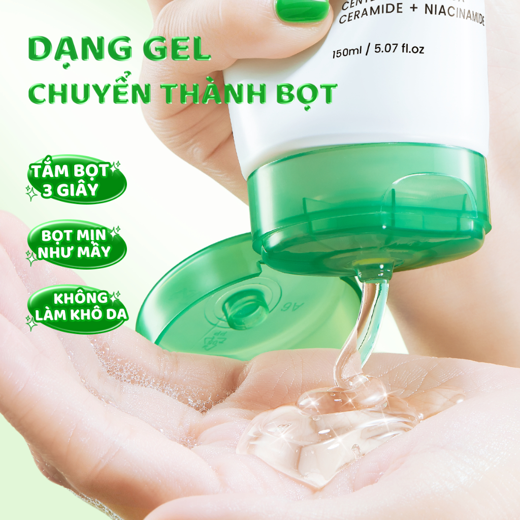 [BIGGER SIZE] Sữa Rửa Mặt Low Ph The Originote Dịu Nhẹ Dưỡng Ẩm Làm Sạch Sâu Cho Mọi Loại Da Facial Cleanser 150ml