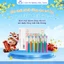 Bàn Chải Đánh Răng Trẻ em tootoo Twelve Wonders Lông Mềm Mịn Làm Sạch Mảng Bám Cho Bé 1-12 Tuổi