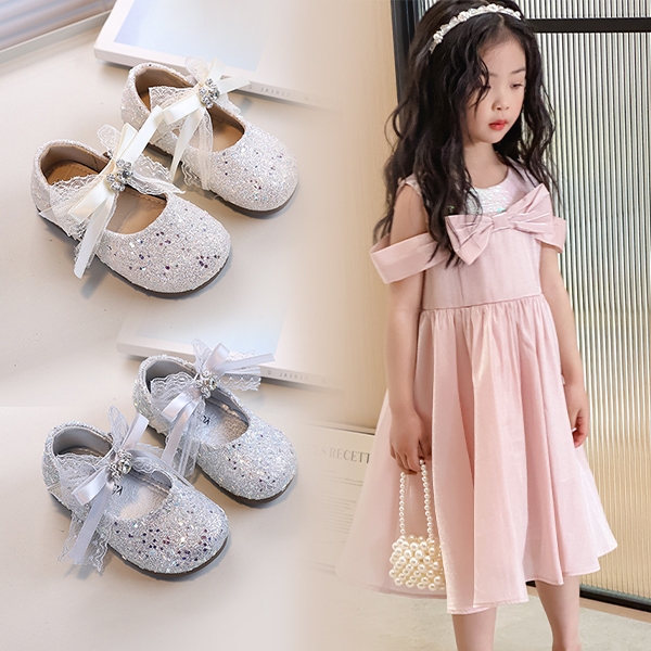 BellaNeman Mẫu giày thời trang mới cho bé gái, giày công chúa đáng yêu, giày lười dễ phối đồ