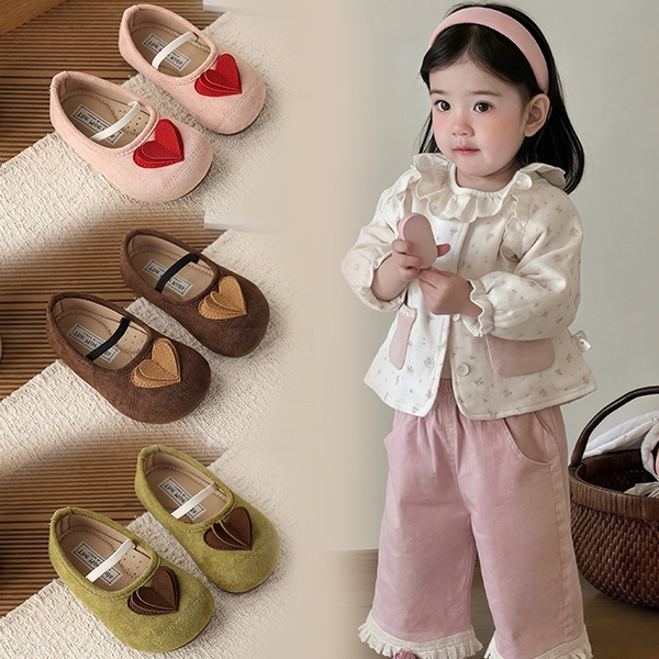 BellaNeman Mùa xuân mới nhất thời trang Hàn Quốc giày nữ trẻ em, giày lười dễ thương thoải mái