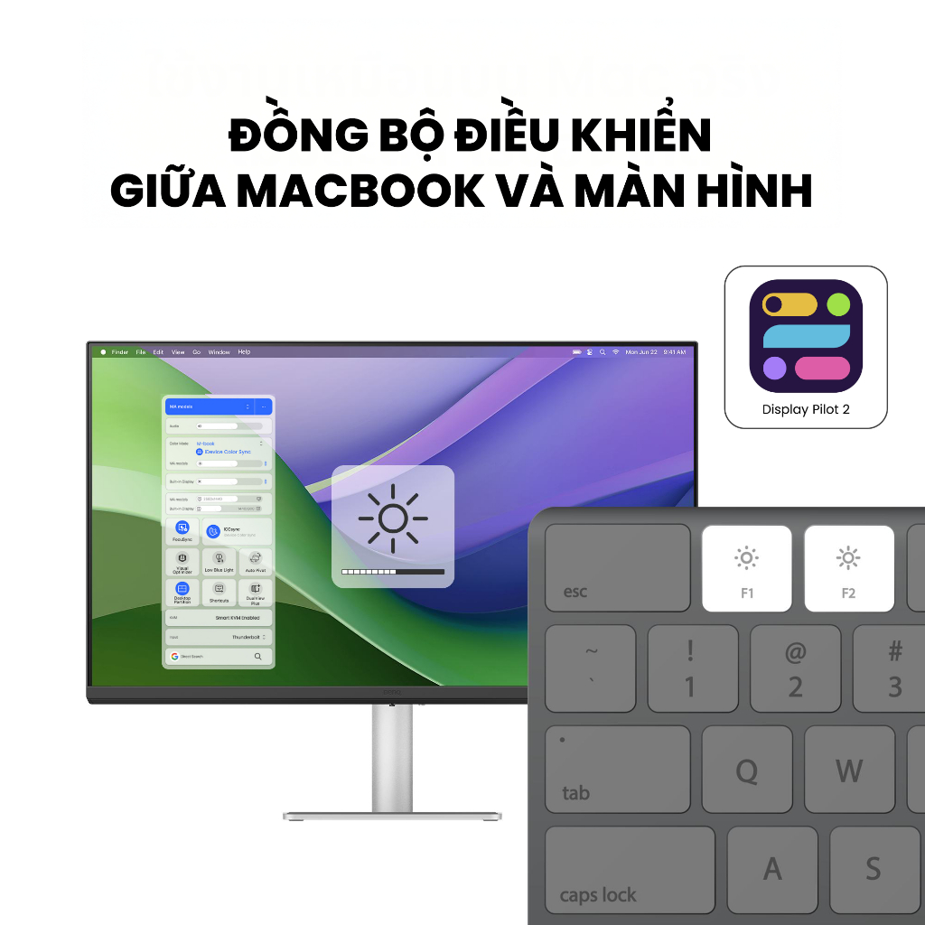 [Mới] BenQ MA270S_Màn hình máy tính dành cho Mac 27" 5K Nano Gloss, Thunderbolt 4, Daisy chain, thiết kế công thái học | BigBuy360 - bigbuy360.vn