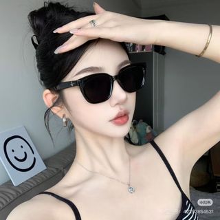 [MUA 1 TẶNG 1PHỤ KIỆN]Kính Râm Gentlee Monters Thời Trang Chống Tia UV400, Kính Mát Phong Cách Hàn Quốc Jennie,Bản Vuông