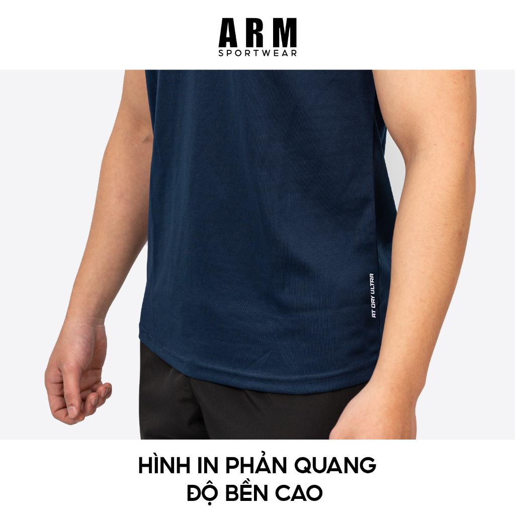 Áo Polo Thể Thao Nam ARM Sportwear DRI-FIT, Áo thể thao đa năng Gym Chạy bộ Pickleball Tennis thoáng khí thấm hút