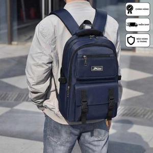 Balo Học Sinh Trung Học Xbags Dark Blue XB 3202 - Balo Thời Trang Nam Nữ Cao Cấp, Vải Polyester Siêu Bền