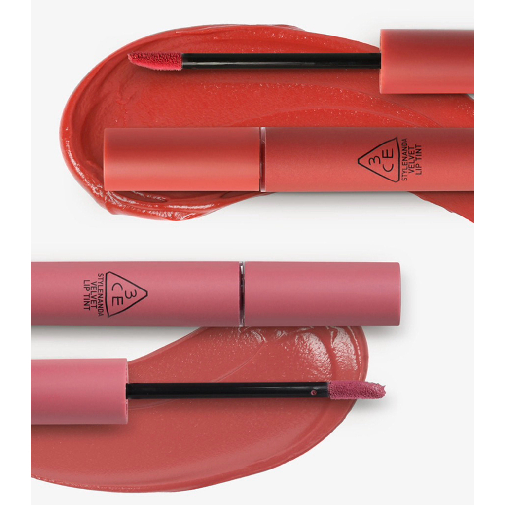 Son Kem Lì Mịn Môi 3CE Full Màu Velvet Lip Tint –Son Nhung Mềm Mịn, Lên Màu Chuẩn, Lâu Trôi, Phong Cách Hàn Quốc