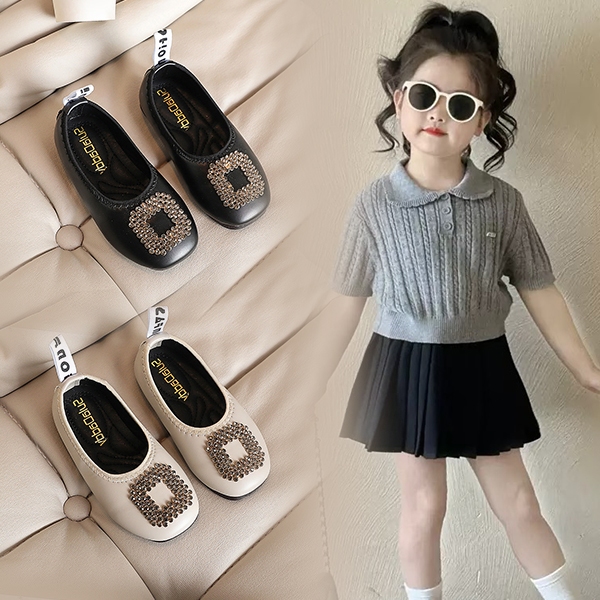 Bella Mùa Xuân Mới - Giày Loafer Thời Trang Cho Bé Gái, Giày Bé Gái Sang Trọng Kiểu Hàn Quốc