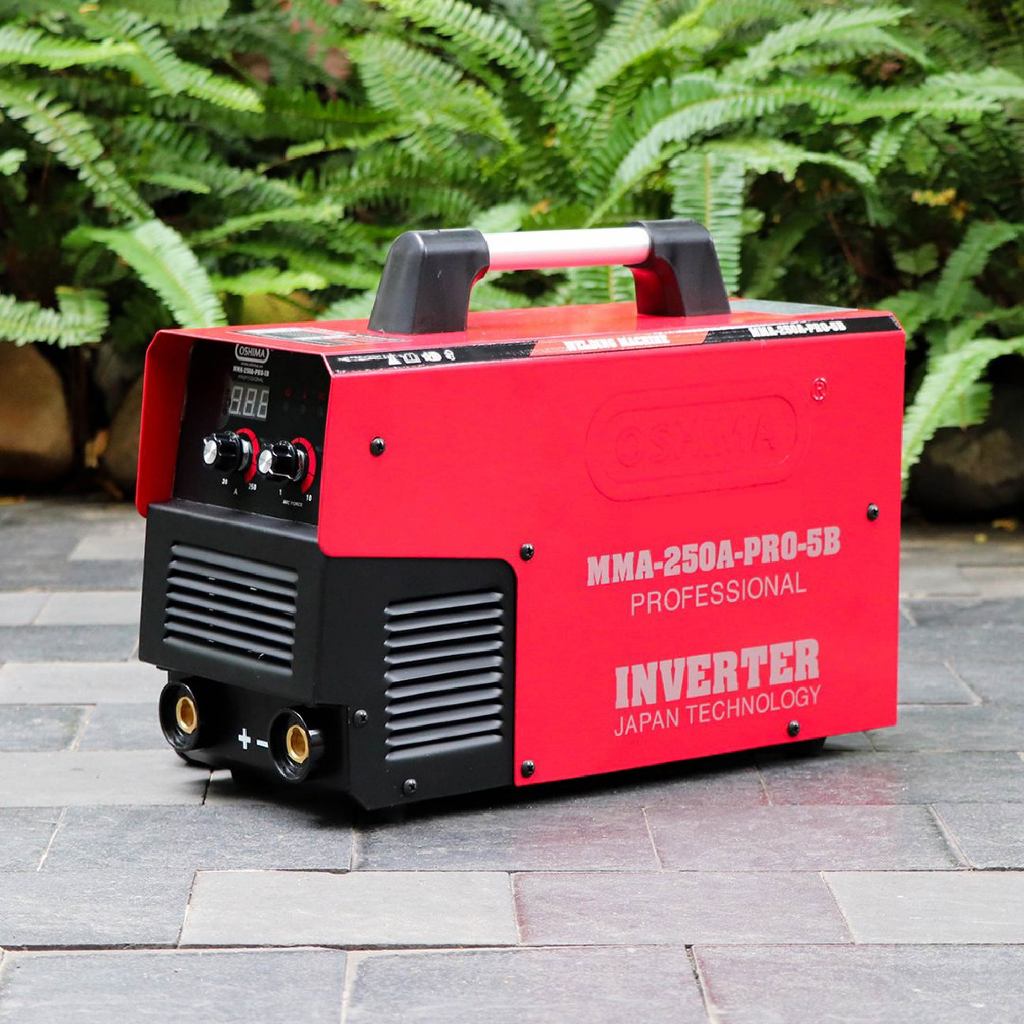Máy hàn OSHIMA MMA-250A-PRO-5B - 5 Bo Inverter 250A - Que 1.6-5mm -  Chính Hãng Bảo Hành 12 Tháng