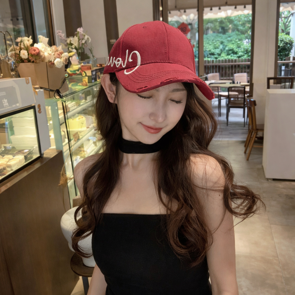 Mũ Lưỡi Trai Nam Nữ Thêu Chữ Cloud, Nón Lưỡi Trai Kaki Dày Dặn Form Cứng Phong Cách Cá Tính Unisex