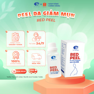 Serum Peel Cho Da Dầu Mụn, Giảm Thâm, Ngừa Mụn AHA BHA Dr Cosmess 30ml, An Toàn, Lành Tính