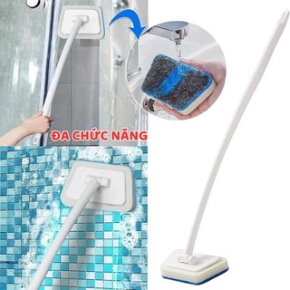 Bàn chải bồn tắm phòng tắm, bàn chải cọ rửa sàn nhà tắm tay cầm dài phục vụ đa năng cho mọi nhà Homie Tech