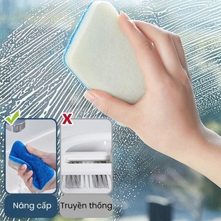 Bàn chải bồn tắm phòng tắm, bàn chải cọ rửa sàn nhà tắm tay cầm dài phục vụ đa năng cho mọi nhà Homie Tech