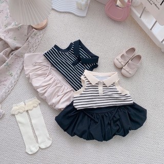 Áo polo hè cho bé kẻ 3 màu 9-26kg A573 Tiểu Yến KID
