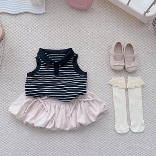 Áo polo hè cho bé kẻ 3 màu 9-26kg A573 Tiểu Yến KID