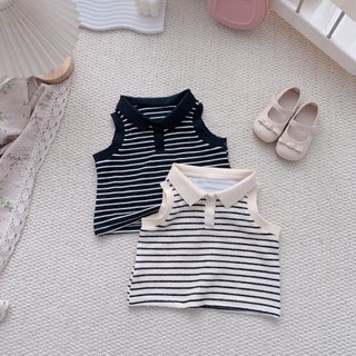 Áo polo hè cho bé kẻ 3 màu 9-26kg A573 Tiểu Yến KID