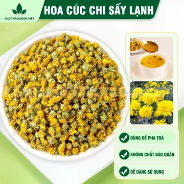 Nụ hoa cúc sấy lạnh 500g, hoa cúc chi, cúc tiến vua nguyên bông, pha trà, dưỡng nhan, an thần