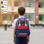Balo Học Sinh Cấp 1 TNBags Smart Red TNB 3110 - Balo Tiểu Học Siêu Nhẹ, Đệm Lưng Thoáng Khí, Bảo Hành 12 Tháng