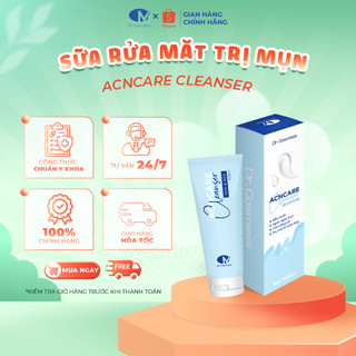 Sữa Rửa Mặt Da Dầu Mụn, Sạch Sâu Lỗ Chân Lông, Kiềm Dầu, Giảm Mụn, Mờ Thâm Mụn 100ml Dr cosmess