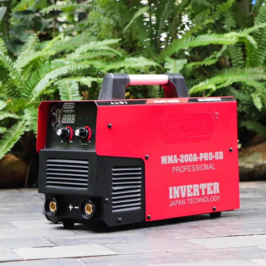 Máy Hàn Que Oshima MMA-200A-PRO-5B 5 Bo Inverter 200A - Chính Hãng Bảo Hành 12 Tháng
