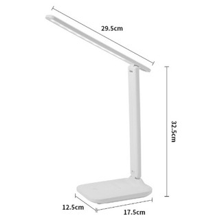 [CỠ LỚN] Đèn học để bàn tích điện ba màu ánh sáng bảo vệ mắt , có thể gấp gọn