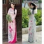 Áo Dài Hoa Sen Nữ Cách Tân Truyền Thống Áo Dài Lụa Nhật Cao Cấp Mềm Mịn Bay Bổng Chụp Ảnh Kỷ Yếu Lung Linh T1530G