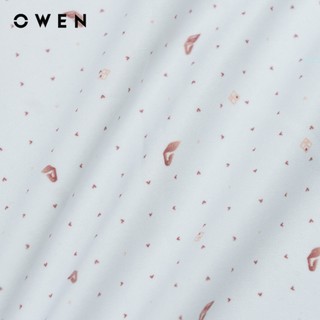 Owen - Áo sơ mi dài tay Regular Fit AR255033D màu Trắng chất liệu Nano