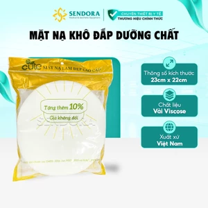 Mặt nạ khô đắp dưỡng chất – Vải viscose không dệt – Bịch 25 / 50 / 100 miếng