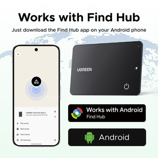 Thẻ theo dõi Bluetooth Ugreen FineTrack (Chỉ dành cho hệ thống Android)