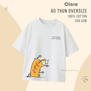 Áo Thun Nam Nữ Oversize Cotton áo phông unisex form chuẩn CUTE CAT