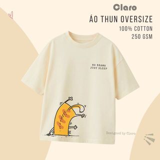 Áo Thun Nam Nữ Oversize Cotton áo phông unisex form chuẩn CUTE CAT