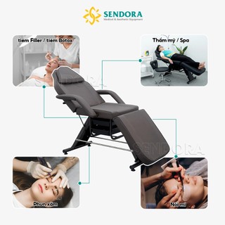 Giường phun xăm giá rẻ, giường tiêm filler thẩm mỹ nhập khẩu HMBB-8250