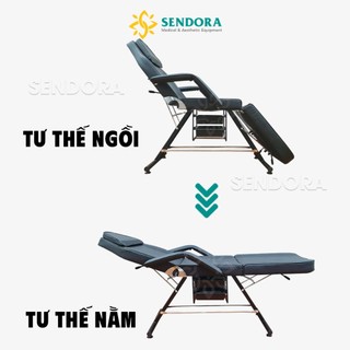 Giường phun xăm giá rẻ, giường tiêm filler thẩm mỹ nhập khẩu HMBB-8250