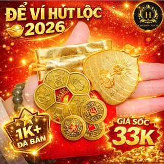 (Đã khaj quang)Combo 1 lá bồ đề + 1 đồng xu hoa mai + 3 đồng xu âm dương - may mắn, bình an, tài lộc