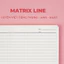100 Tờ Giấy Refill 100GSM Classmate Luyện Viết Tiếng Trung Nhật Hàn , Ruột Sổ Còng Ô Vuông, Ô Điền, Matrix Line