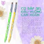 Cọ Đắp Gel Đầu Vuông Cán Xoắn Mary Artistry - Cao Cấp, Chắc Chắn