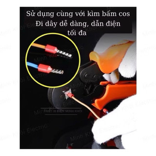 Hộp cos pin rỗng bọc nhựa 1200 cái,bộ đầu cos dây điện,1200c cos pin rỗng,cốt kim thông,kim dài đủ kích thước,cos
