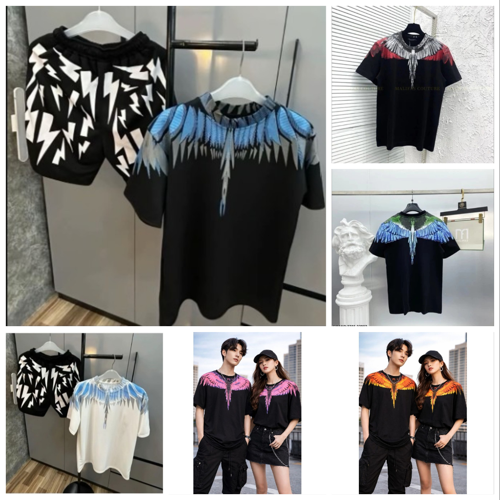 Áo Thun Tay Lỡ Boy Phố Chuẩn Chất Chơi In Cánh Chim Bu Long 2 Mặt Mặc Cháy Phố Siêu Hotrend 2026