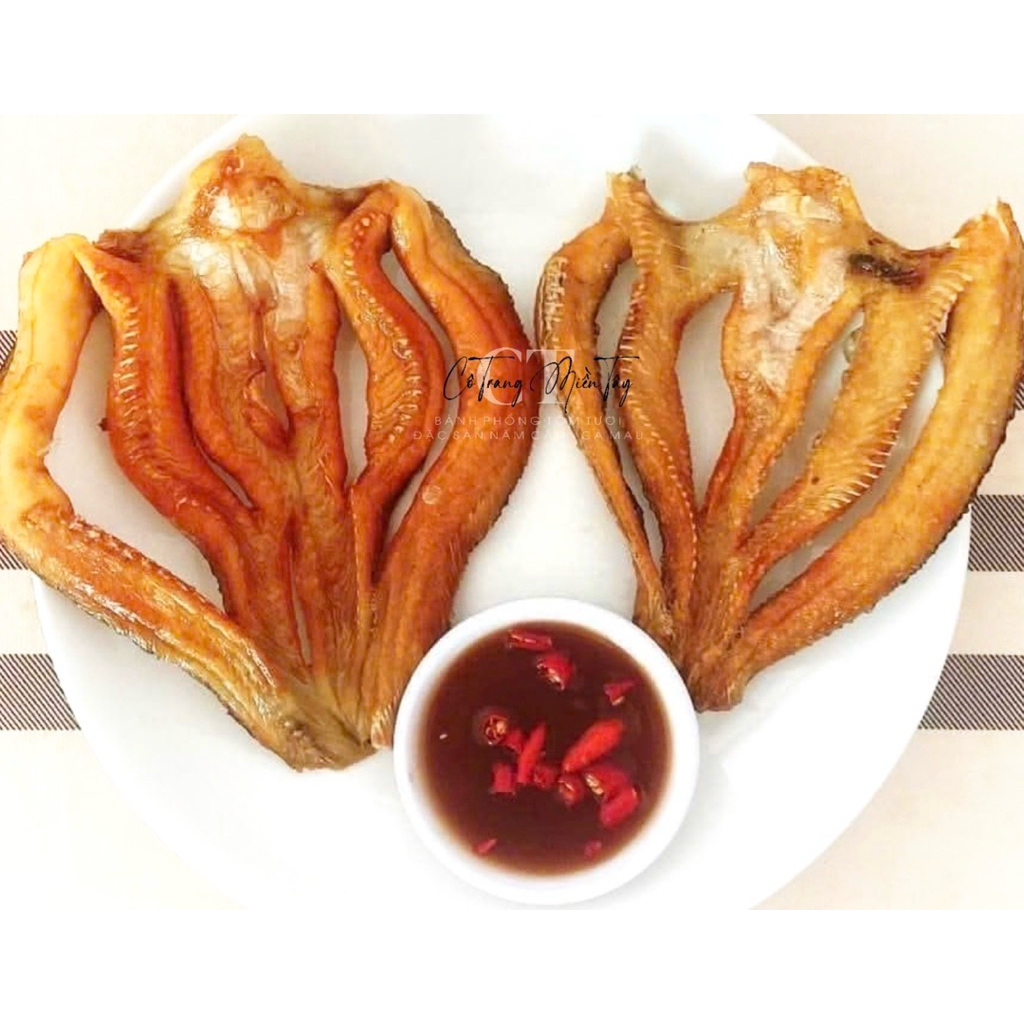 Khô Cá Lóc Xẻ Túi 500gr Hút Chân Không Năm Căn Cà Mau
