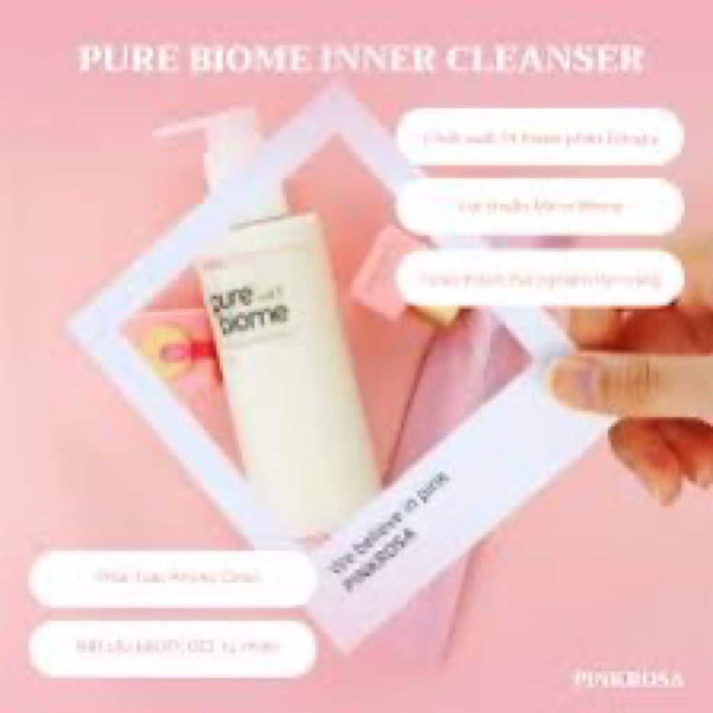 DUNG DỊCH VỆ SINH PINK ROSA PURE BIOME 250ML HÀN QUỐC