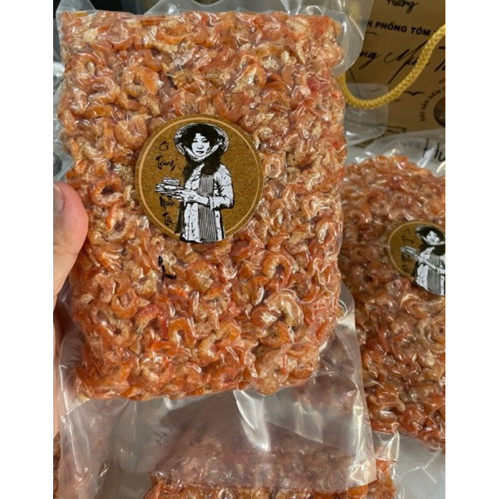 Tôm Khô Canh Đặc Sản Năm Căn Cà Mau Cô Trang Miền Tây (Túi 500gram hút chân không )