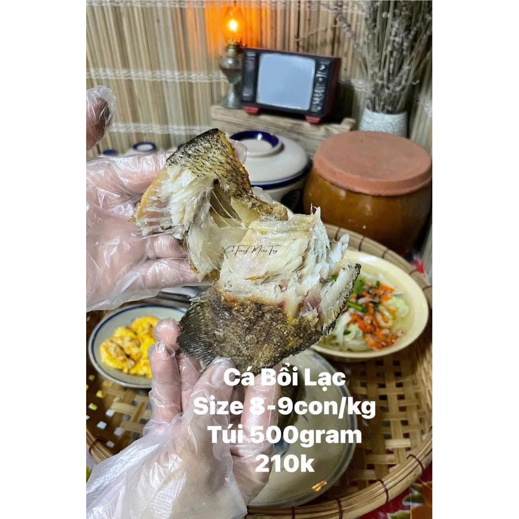🐟Khô Cá Bổi Lạc /Cô Trang Miền Tây ( Túi 500g/ Hút Chân Không (Size 4-5con) Đặc Sản 5 Căn Cà Mau (Không Ngon Hoàn Tiền )