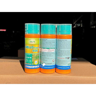 HELLO Fungi 400 dạng sữa (Chai 240ml) - Sạch bệnh, xanh lá, sáng bông, đẹp trái cây lúa, cây ăn trái, rau màu