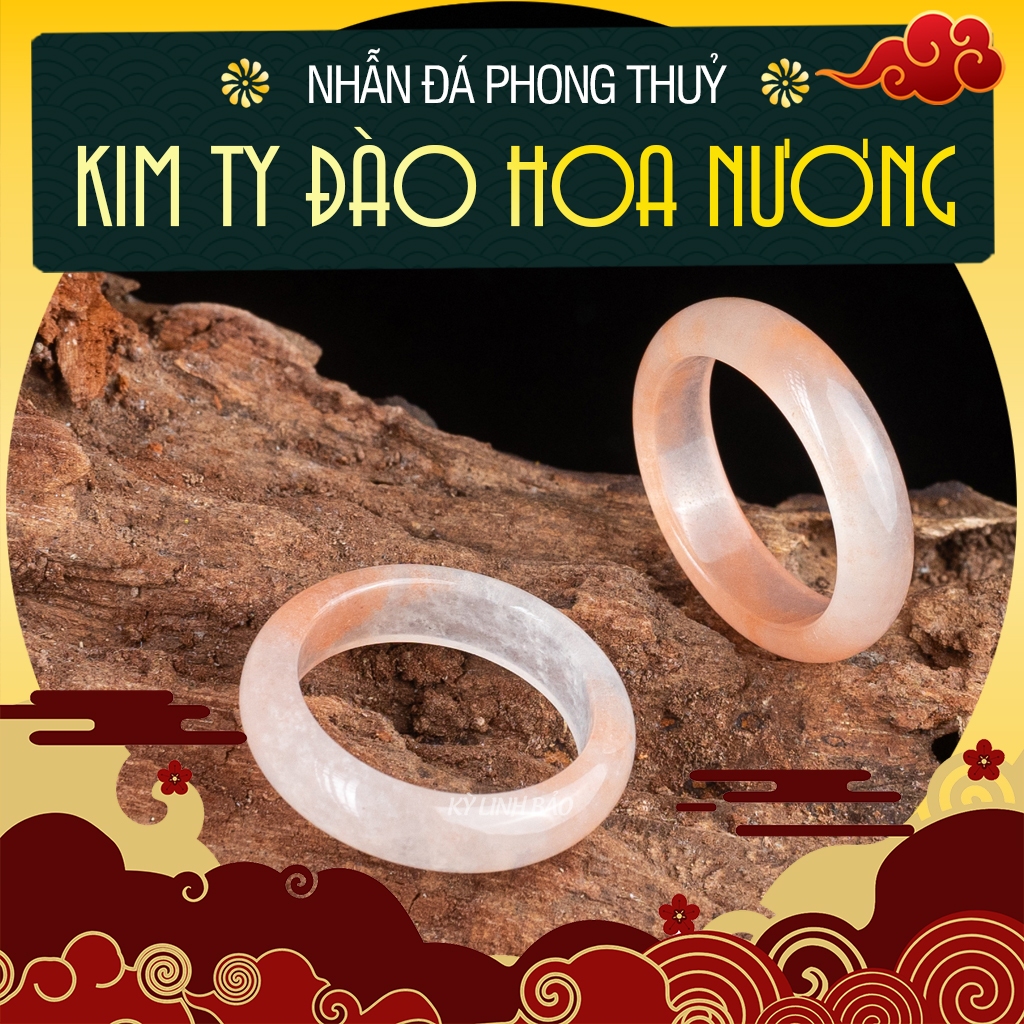 Gemstone Feng Shui Ring by Kỳ Linh Bảo