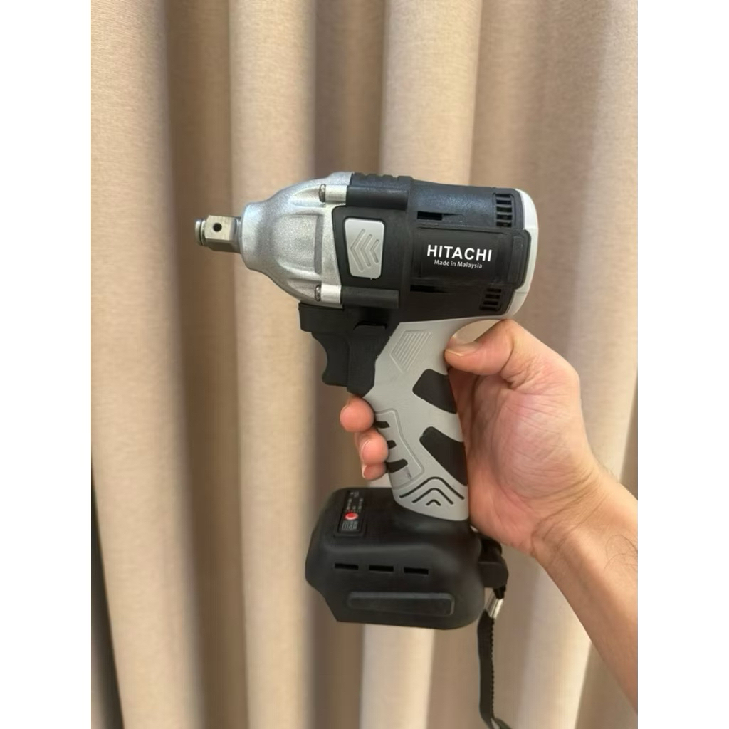 Thân máy siết Bulong Hitachi Không Chổi Than Đầu 2 Trong 1 Loại 1